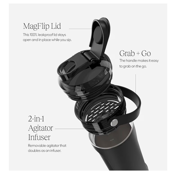 NWT BrüMate Nightfall Blue 26oz Multishaker (Old Model) - Picture 6 of 7